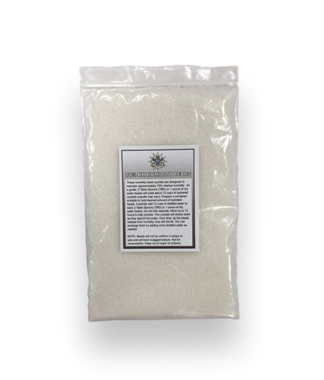 Prestige Humidity Beads - 1/2 lb bag - Exterior Front