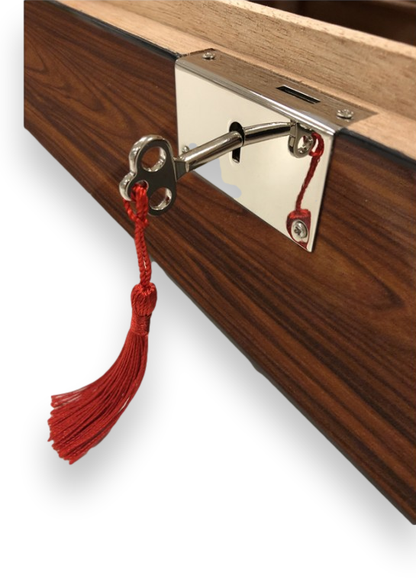 Prestige Salvador 250-Cigar Desktop Humidor  - Keys