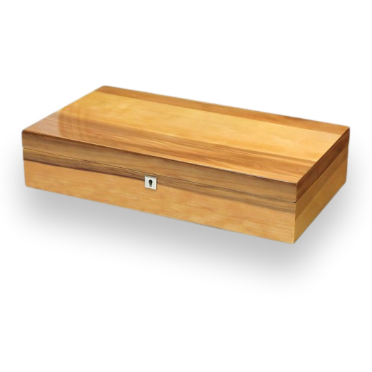 Prestige Winchester 180-Cigar Desktop Humidor  - Exterior Front