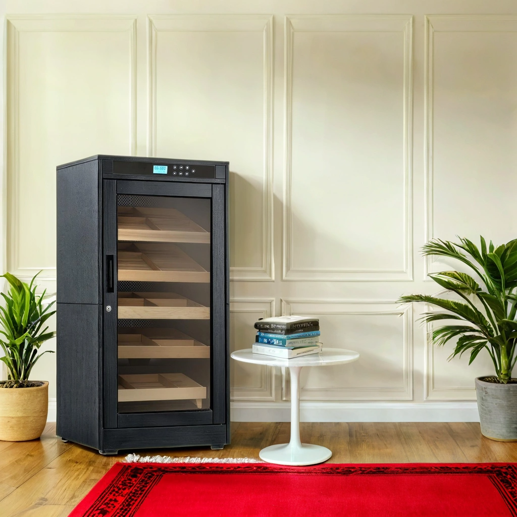 Prestige Redford Lite 1,250-Cigar Electric Humidor - Lifestyle