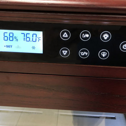 Prestige Remington 2,000-Cigar Electric Humidor - Digital Control Panel