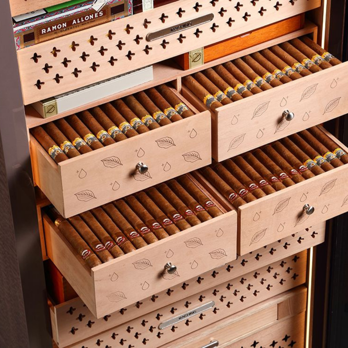 Raching Reserva RR Series 3000-Cigar Electric Humidors - Interior Details 3
