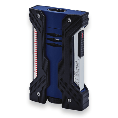 S.T. Dupont Defi XXtreme Torch Flame Double Jet Cigar Lighter - Matte Blue - Main Image