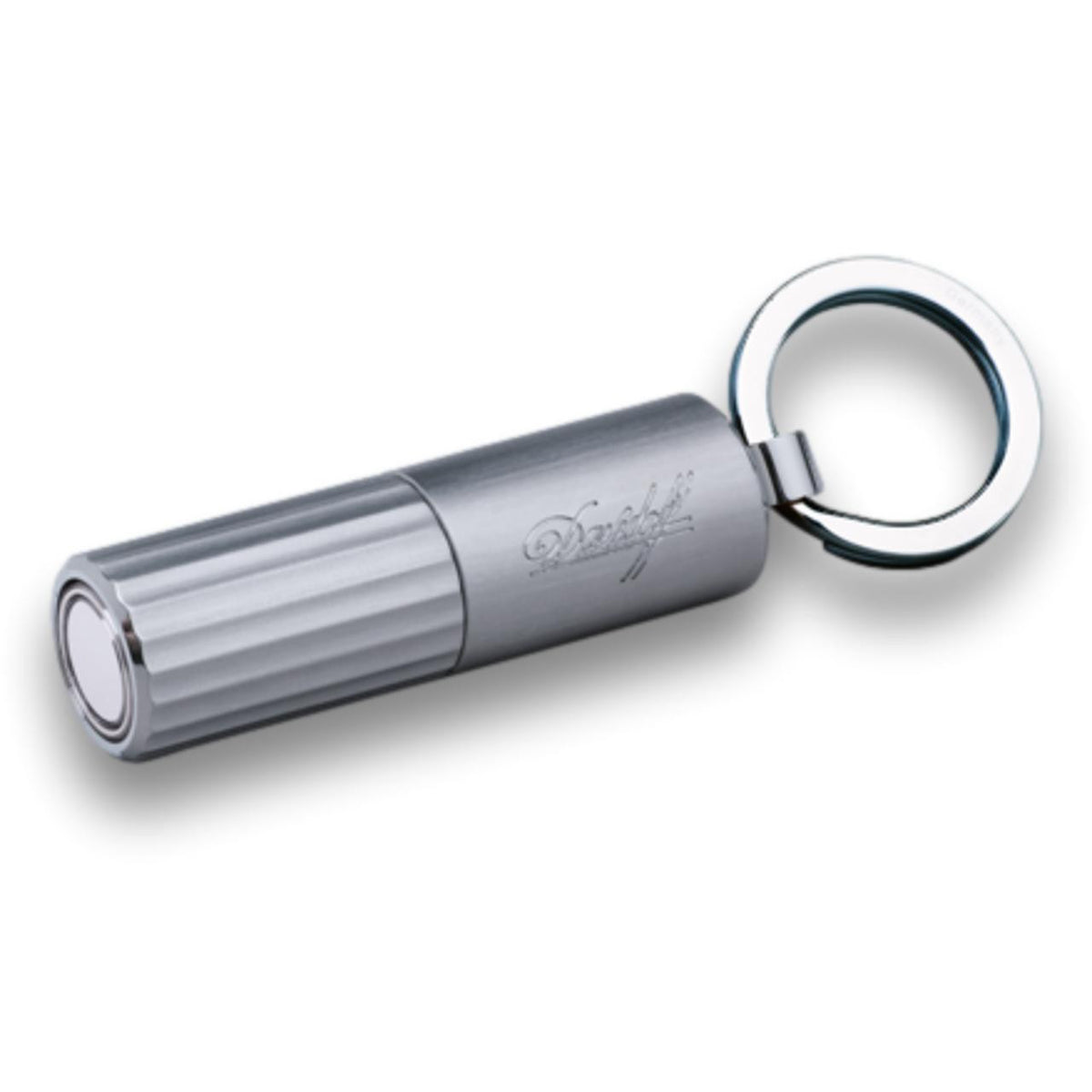 Davidoff Punch DuoCut Cigar Cutters - Stainless steel Brus - Main Image - Left Facing