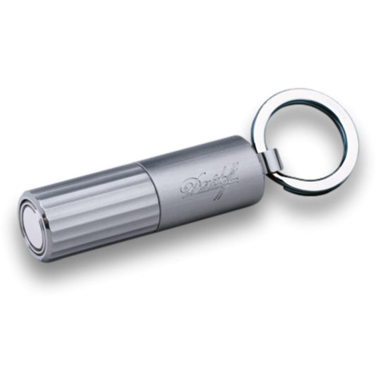Davidoff Punch DuoCut Cigar Cutters - Stainless steel Brus - Main Image - Left Facing