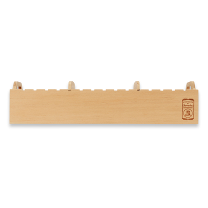 Wood Tray for Boveda Large Acrylic 75-Cigar Humidor - Exterior Front 