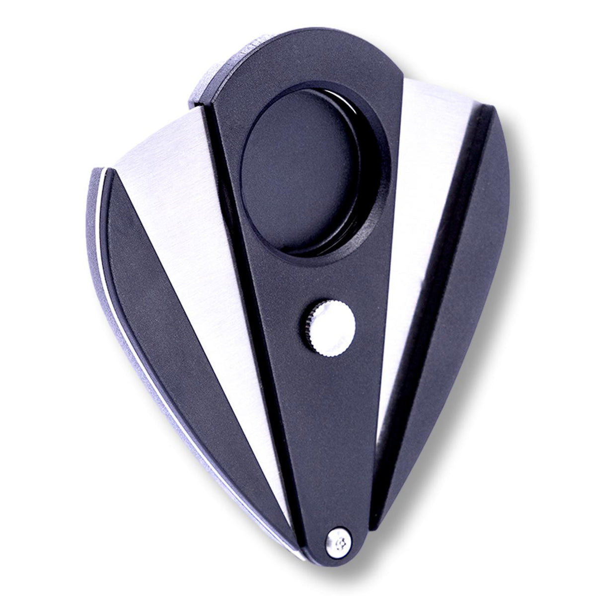 Xikar Xi80 Perfect Cut Double Blade Cigar Cutter - Cutter Opened Right Facing