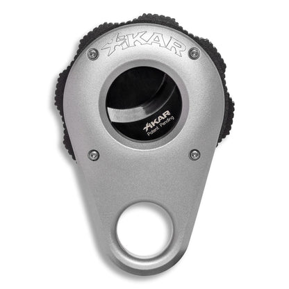 Xikar Revolution Xi 360 Double Blade Cigar Cutters - Silver - Main Image -Front Side
