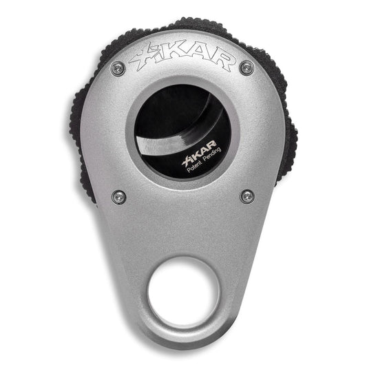 Xikar Revolution Xi 360 Double Blade Cigar Cutters - Silver - Main Image -Front Side