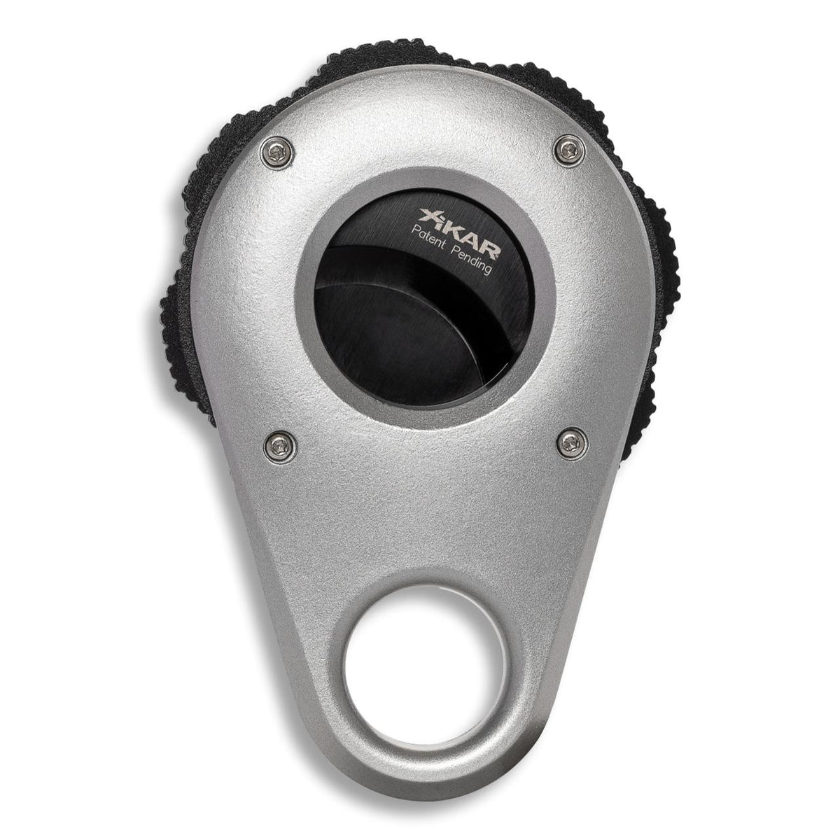 Xikar Revolution Xi 360 Double Blade Cigar Cutters - Silver -Back Side