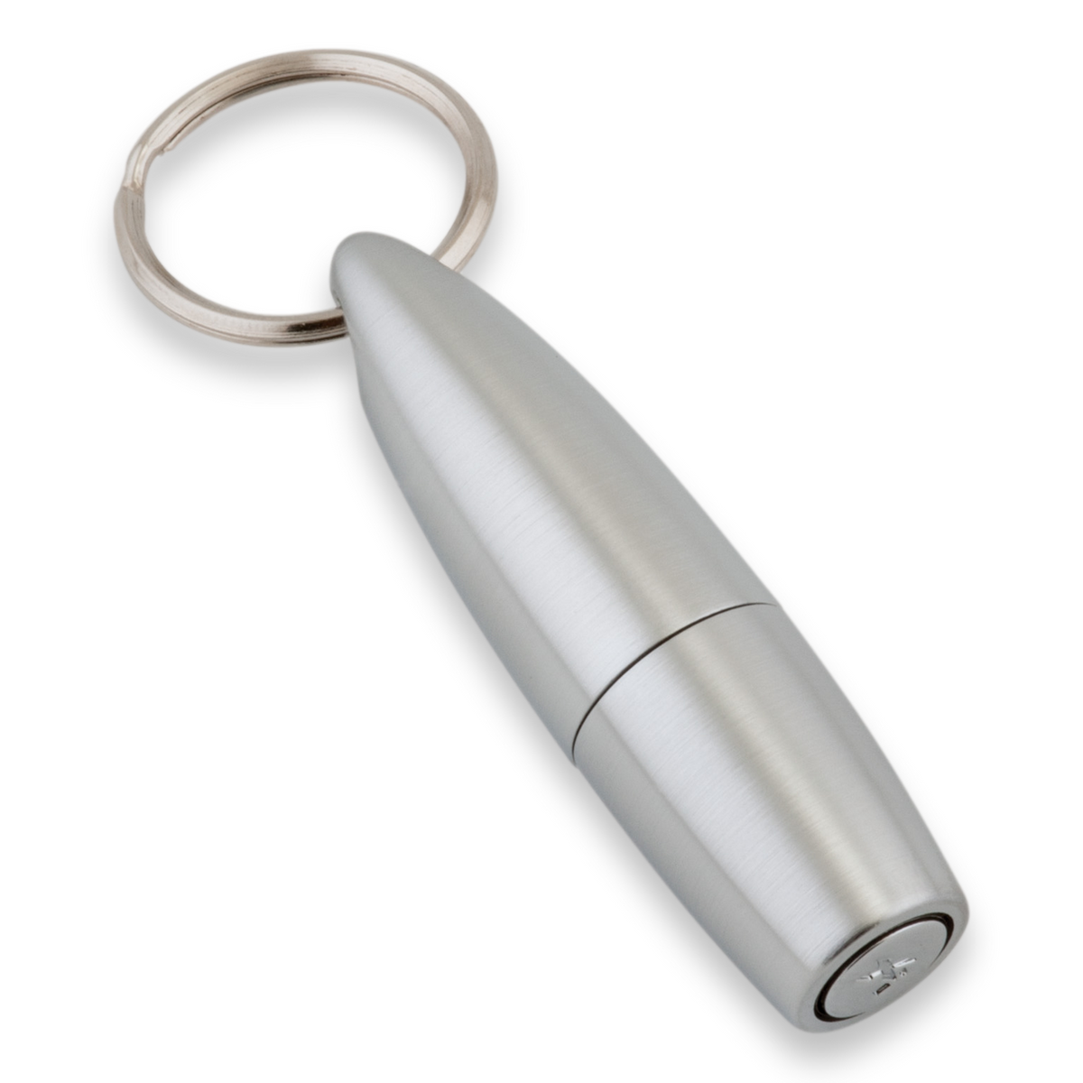 Xikar 9mm Pull Out Punch Cigar Cutter - Silver - Exterior Front