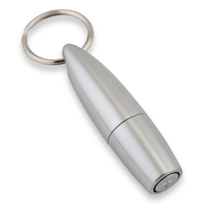 Xikar 9mm Pull Out Punch Cigar Cutter - Silver - Exterior Front