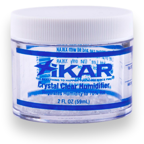 Xikar Crystal Humidifier - 2oz Jar - Exterior Front