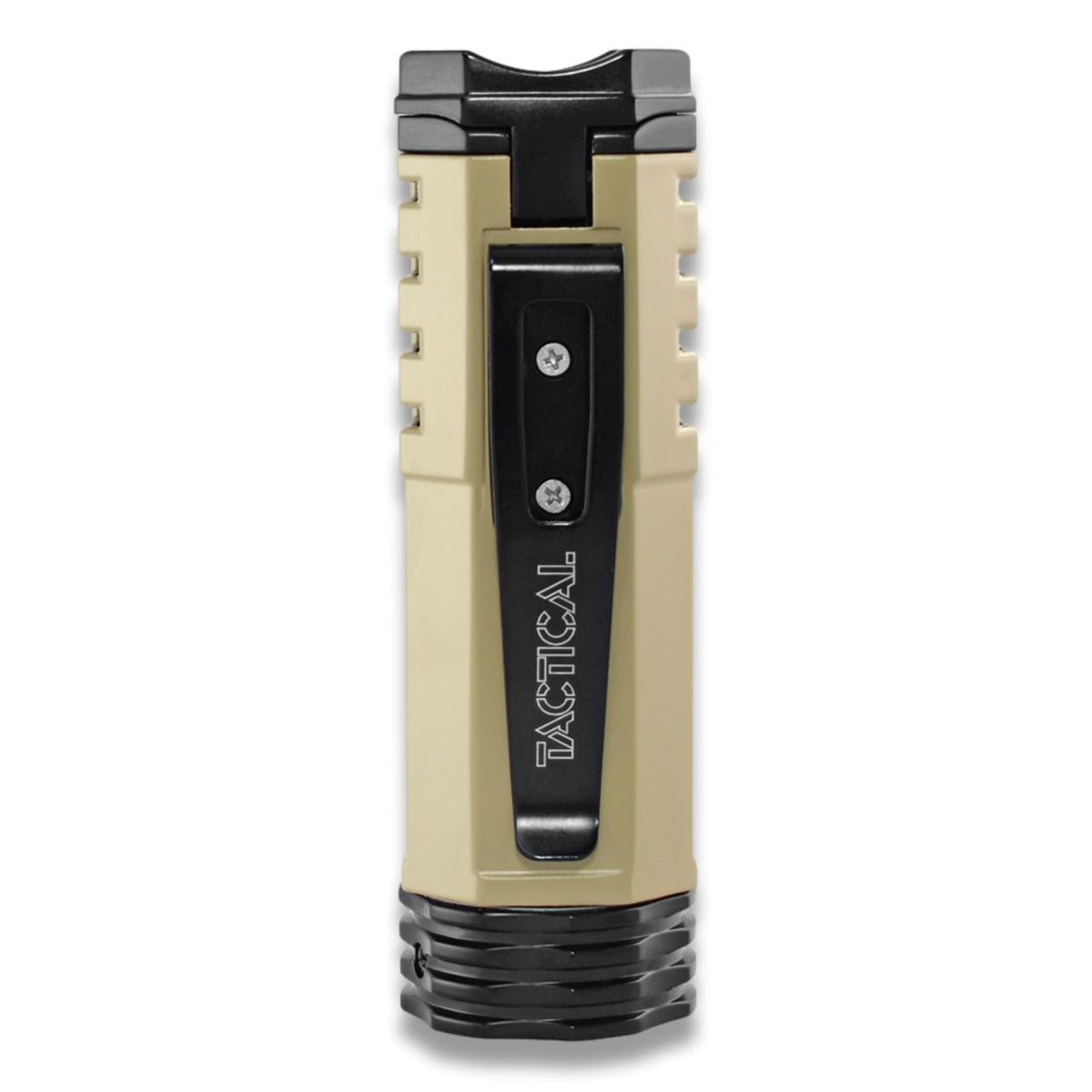 Xikar Tactical 1 Torch Flame Single Jet Cigar Lighter - Flat Dark Earth  - Back