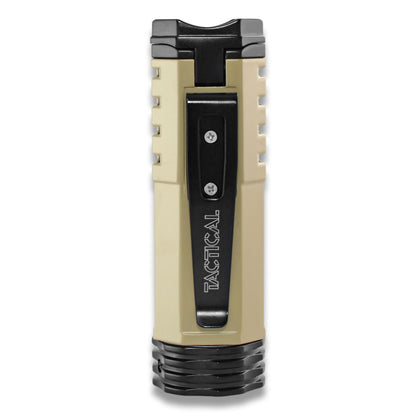 Xikar Tactical 1 Torch Flame Single Jet Cigar Lighter - Flat Dark Earth  - Back