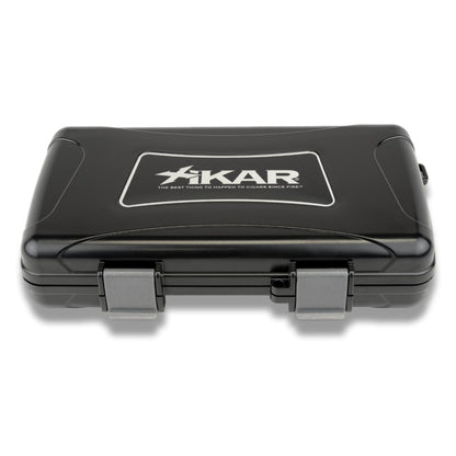 Xikar 5-Cigar Travel Humidor - Xikar Label - Front