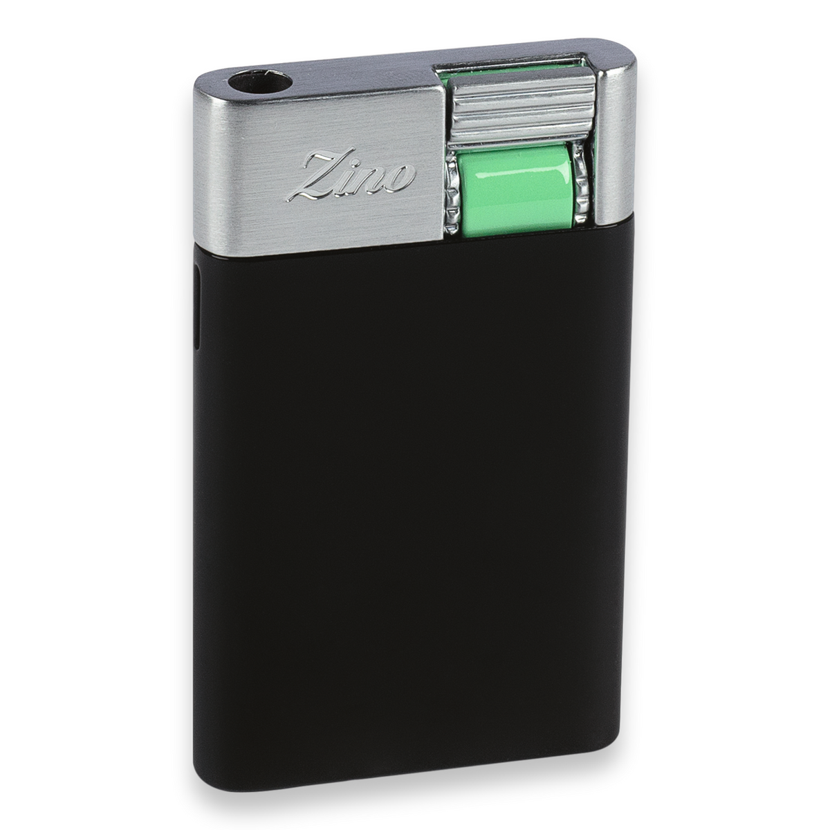 Zino Davidoff ZM Torch Flame Single Jet Cigar Lighter - Black & Mint - Main Image - Front
