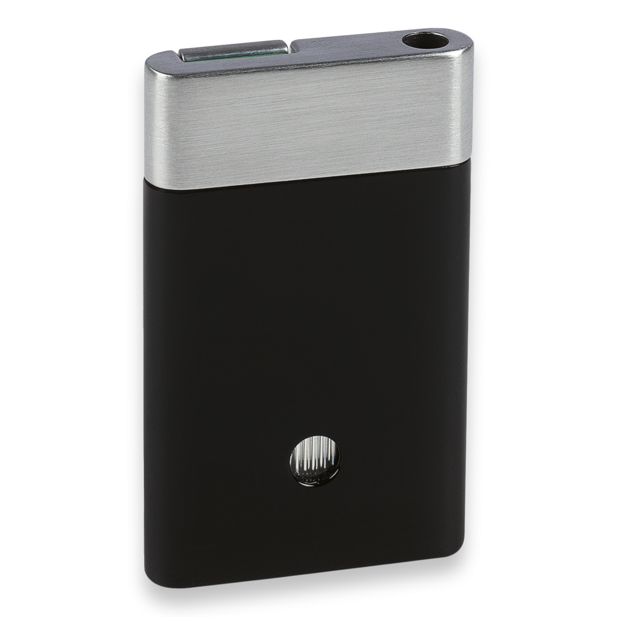 Zino Davidoff ZS Torch Flame Single Jet Cigar Lighter - 2020 Series - Black and Mint - Exterior Back Side