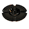 Stone cigar ashtray on white background